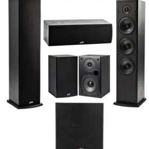 Polk Fusion T-Series 5.1 CHANNEL HOME THEATER SPEAKER PACKAGE